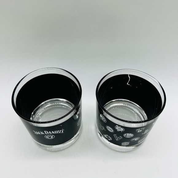 JACK DANIEL’S SET OF 2 NBA HIGHBALL GLASSES - Picture 10 of 14